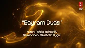 Bayram Dua si - Mustafa Aygül
